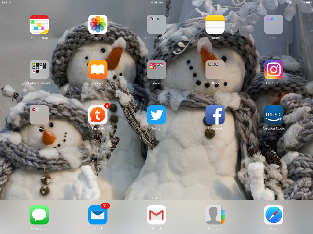 3 Happy Snowman - HD Wallpaper 