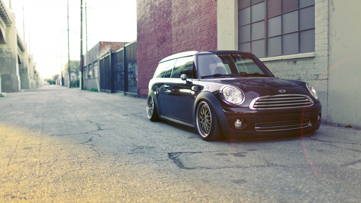 Mini Cooper Landscape Hd - HD Wallpaper 