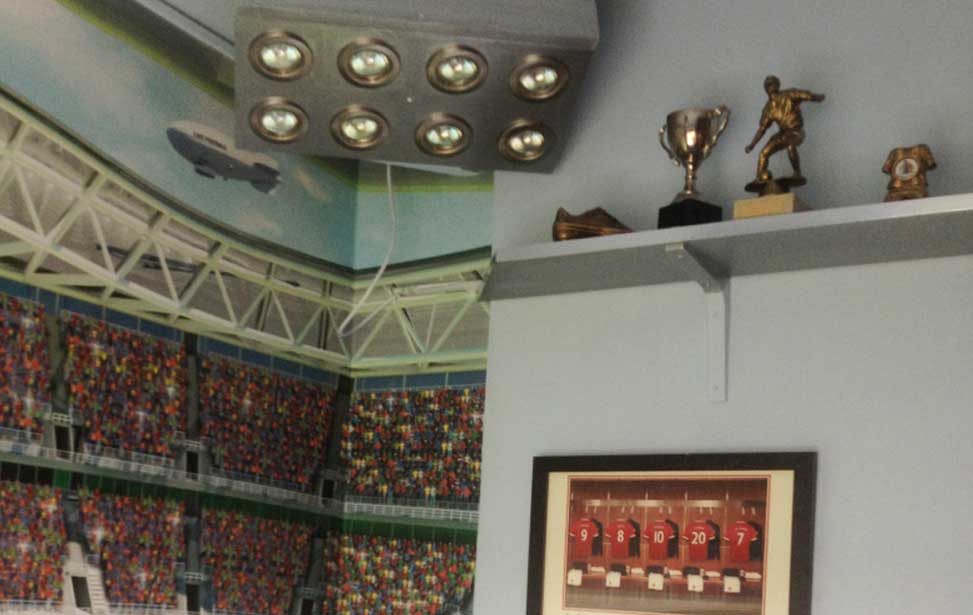 Handmade Bedroom Light Floodlights - Ceiling - HD Wallpaper 