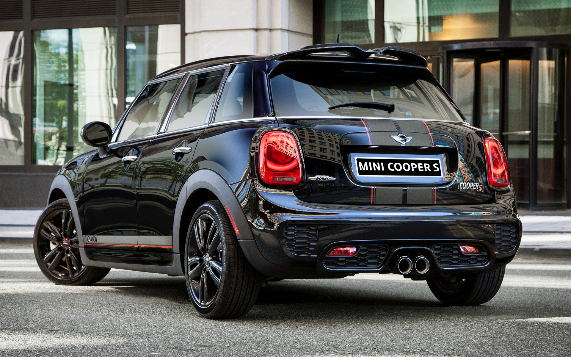 5 
 Data-src /w/full/8/c/6/270772 - Mini Cooper S 4 Door Black - HD Wallpaper 