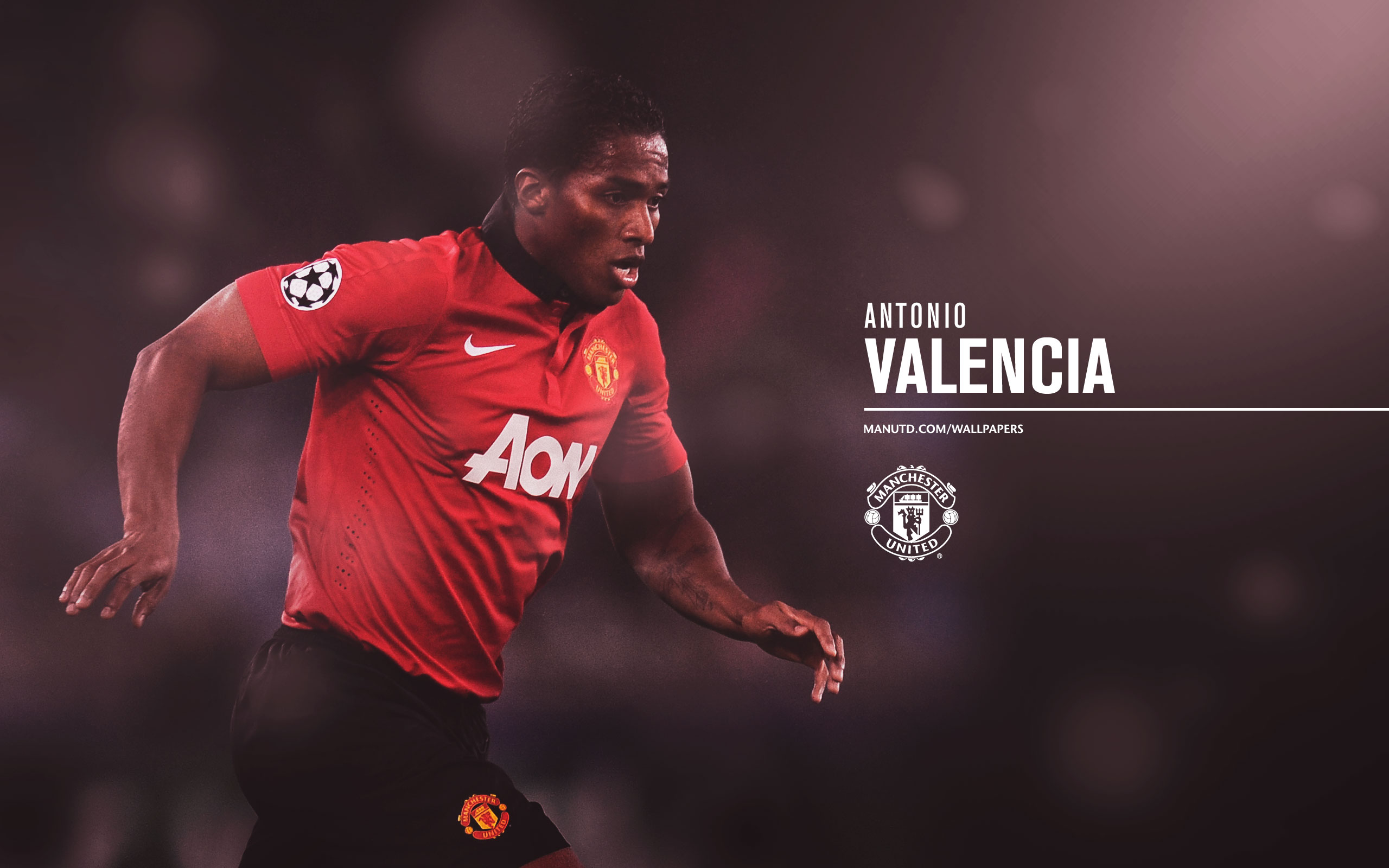 Manchester United Players Wallpaper 2013-2014 25 Valencia - Antonio Valencia Wallpaper Hd - HD Wallpaper 