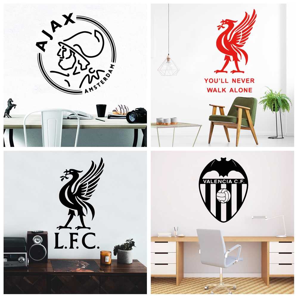 Classic Amsterdam Football Logo Wallpaper Vinyl Wall - Sticker - HD Wallpaper 