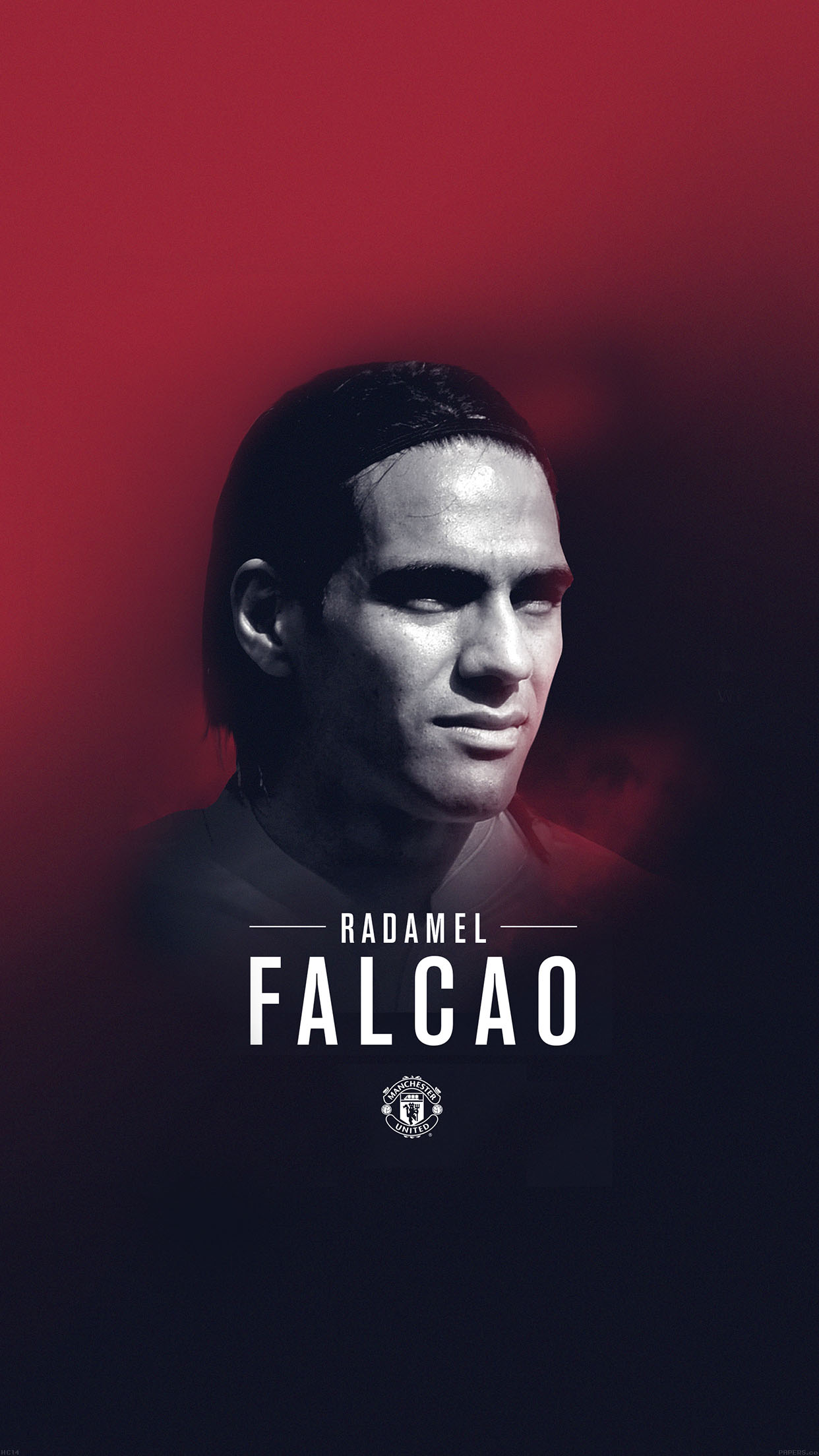 Radamel Falcao Manchester United Phone - HD Wallpaper 
