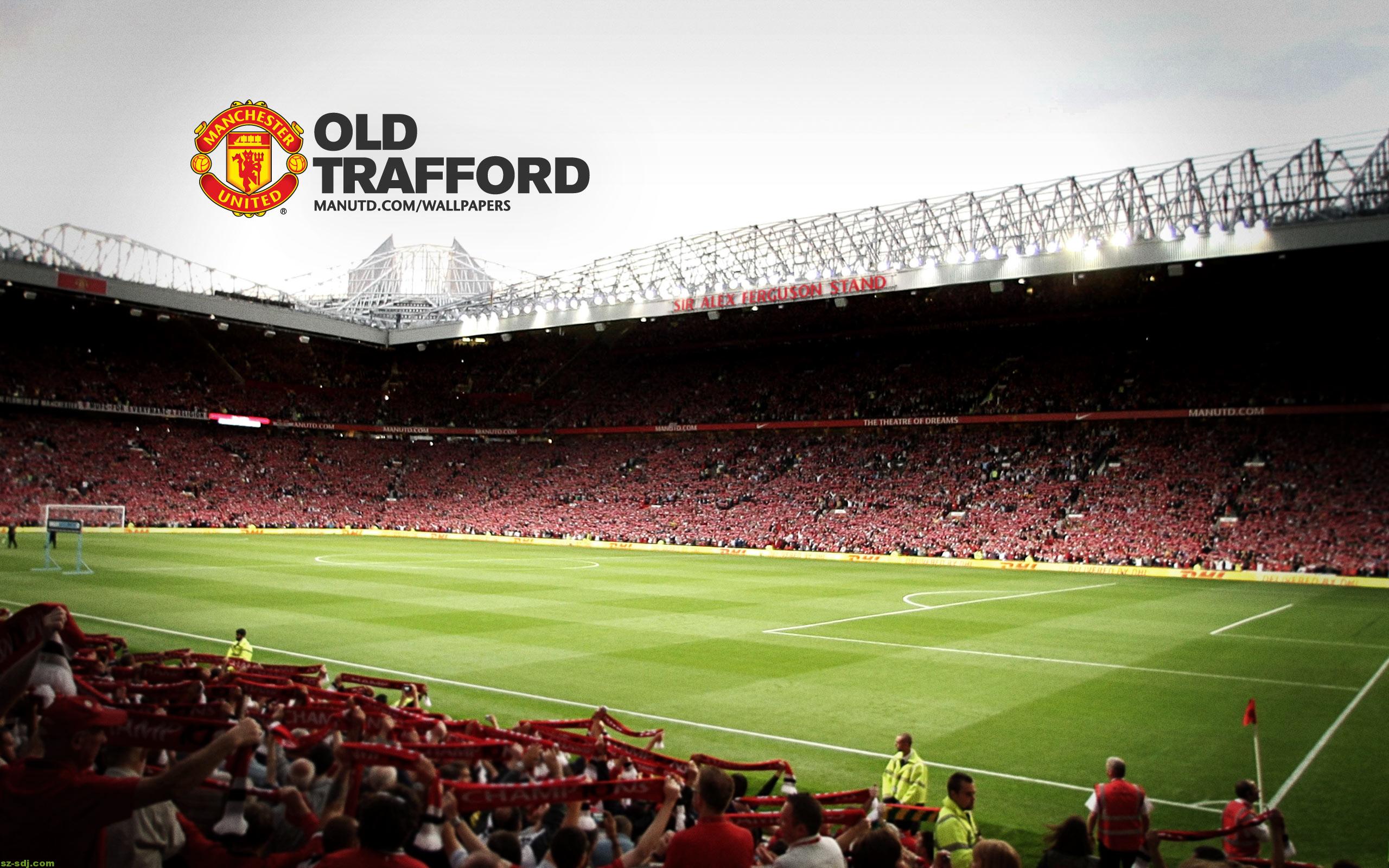 Manchester United Logo Wallpaper Hd 2015 - Old Trafford - HD Wallpaper 