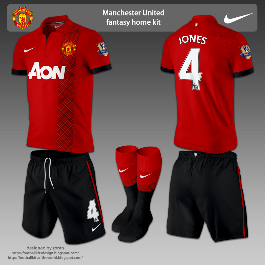 Design Jersey Manchester United - HD Wallpaper 