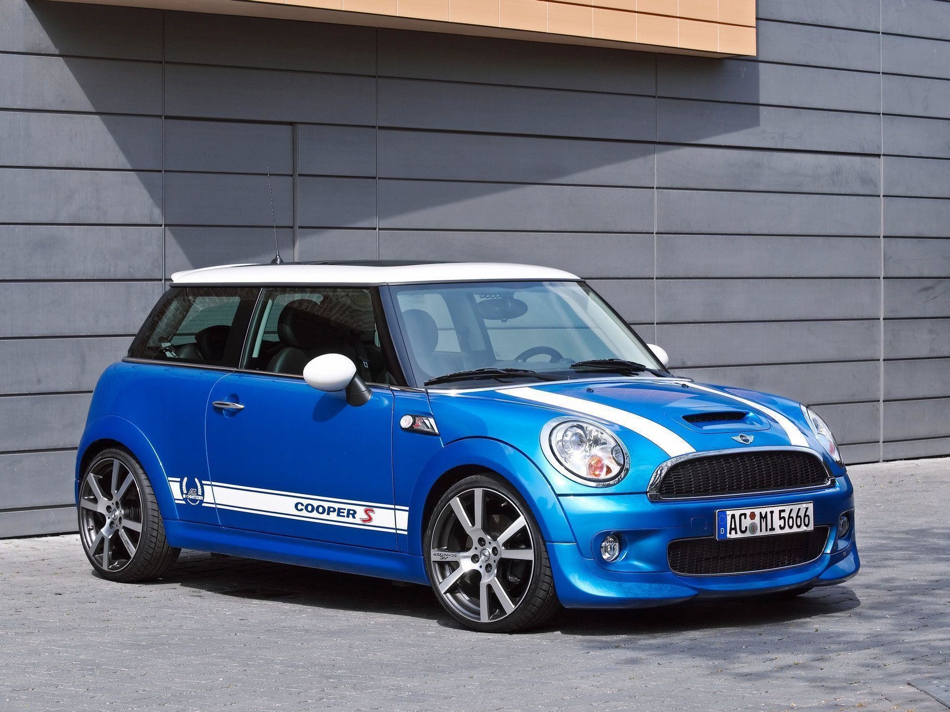 Mini Cooper S Wallpapers - Mini Cooper Blue Hd - HD Wallpaper 