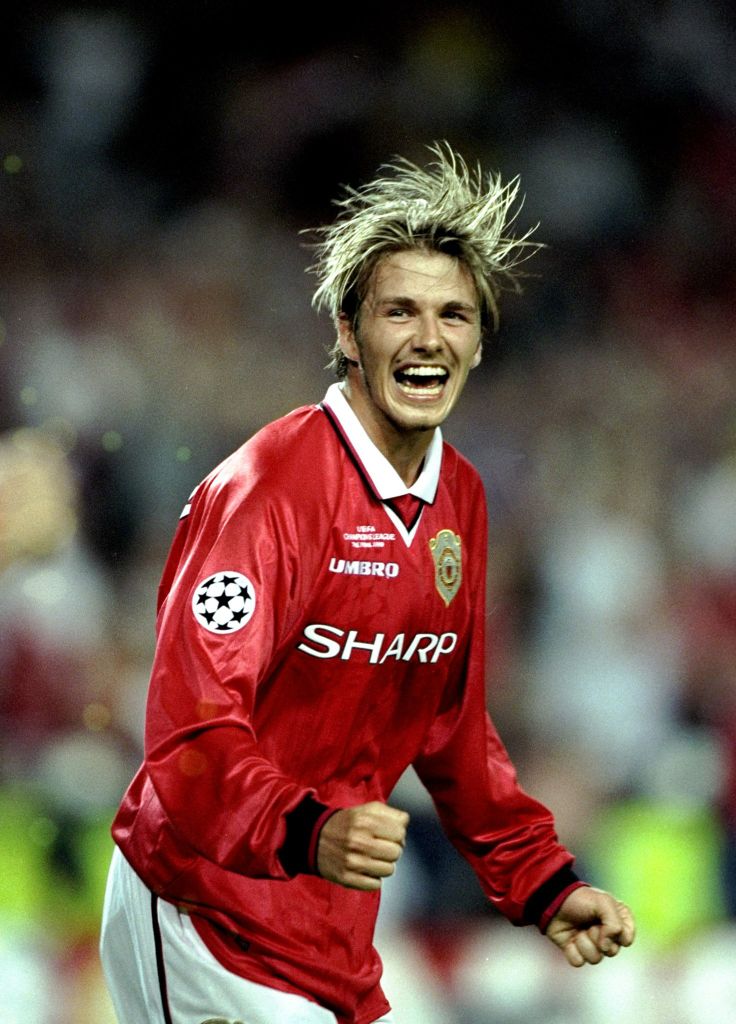 David Beckham 1999 Champions League Final - HD Wallpaper 