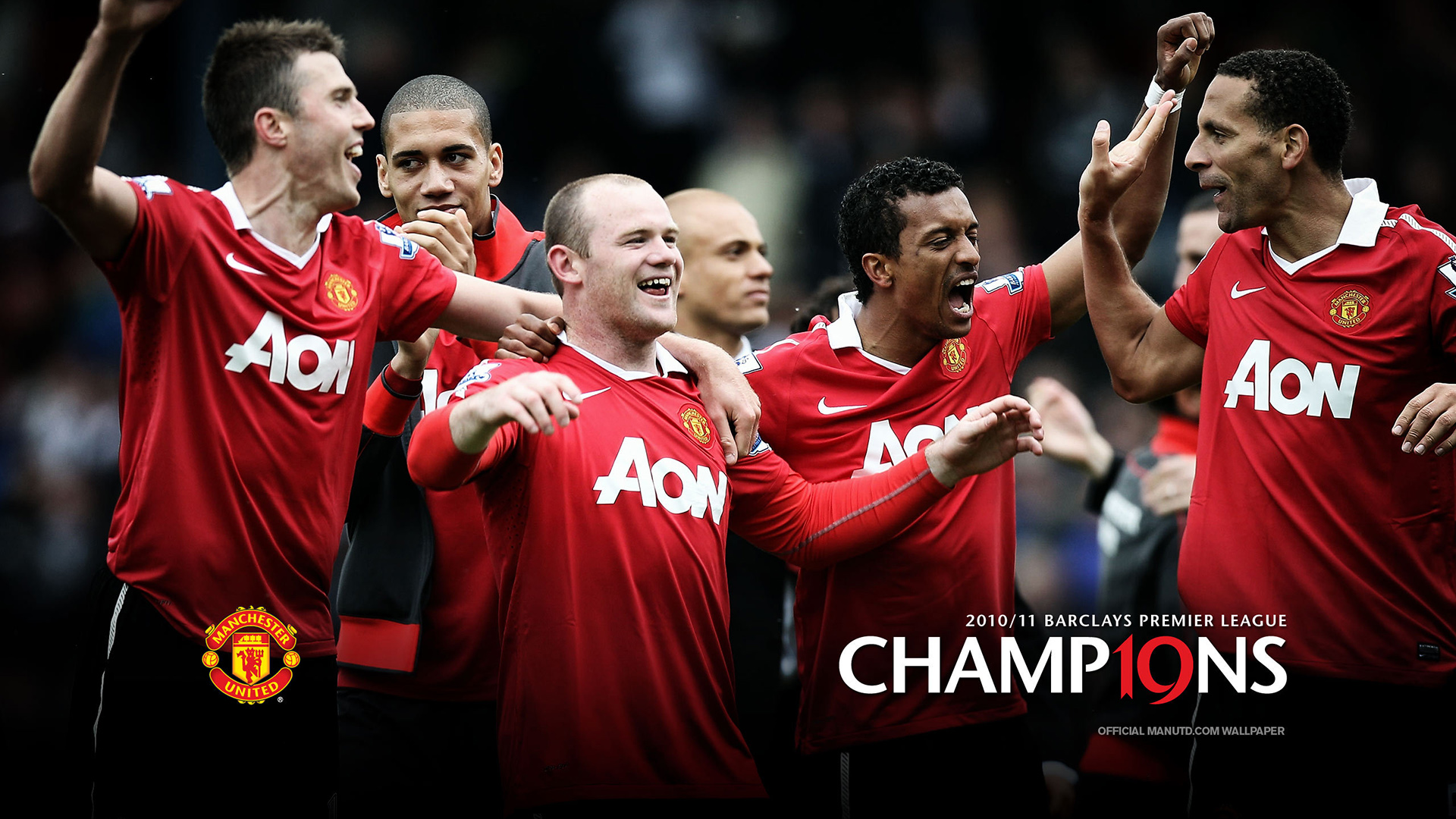 Manchester United Champions 2011 - HD Wallpaper 