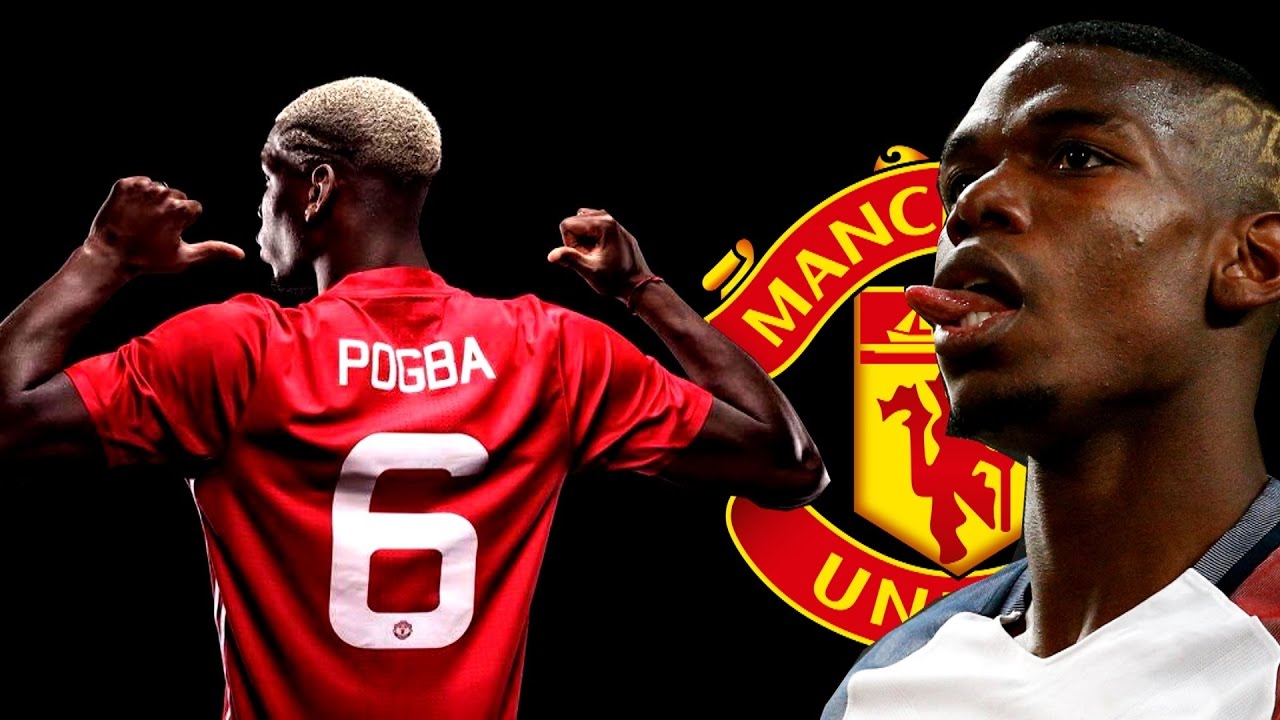 P Pogba Man United - HD Wallpaper 