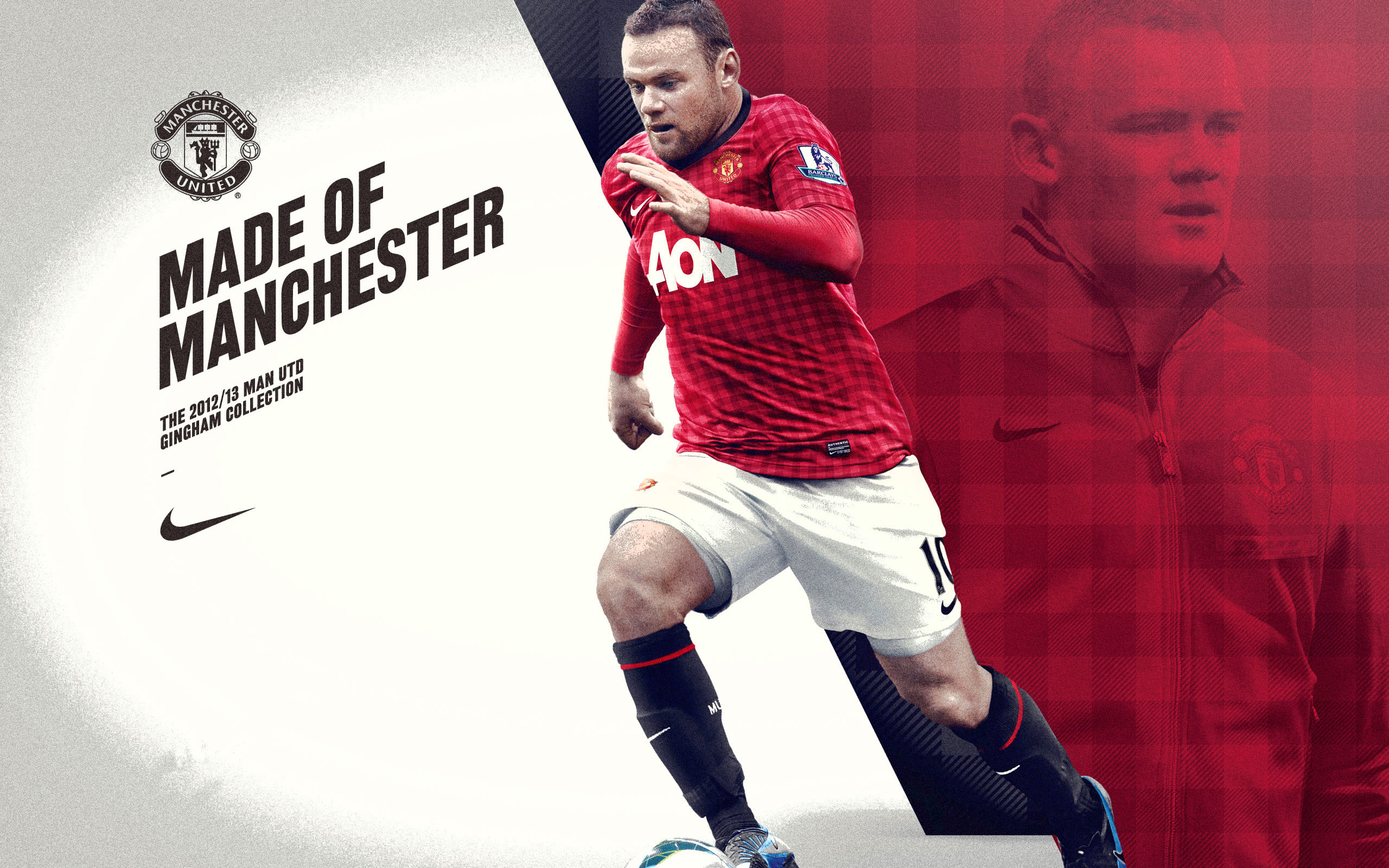 Wayne Rooney - Manchester United 2012 13 Home Kit - HD Wallpaper 