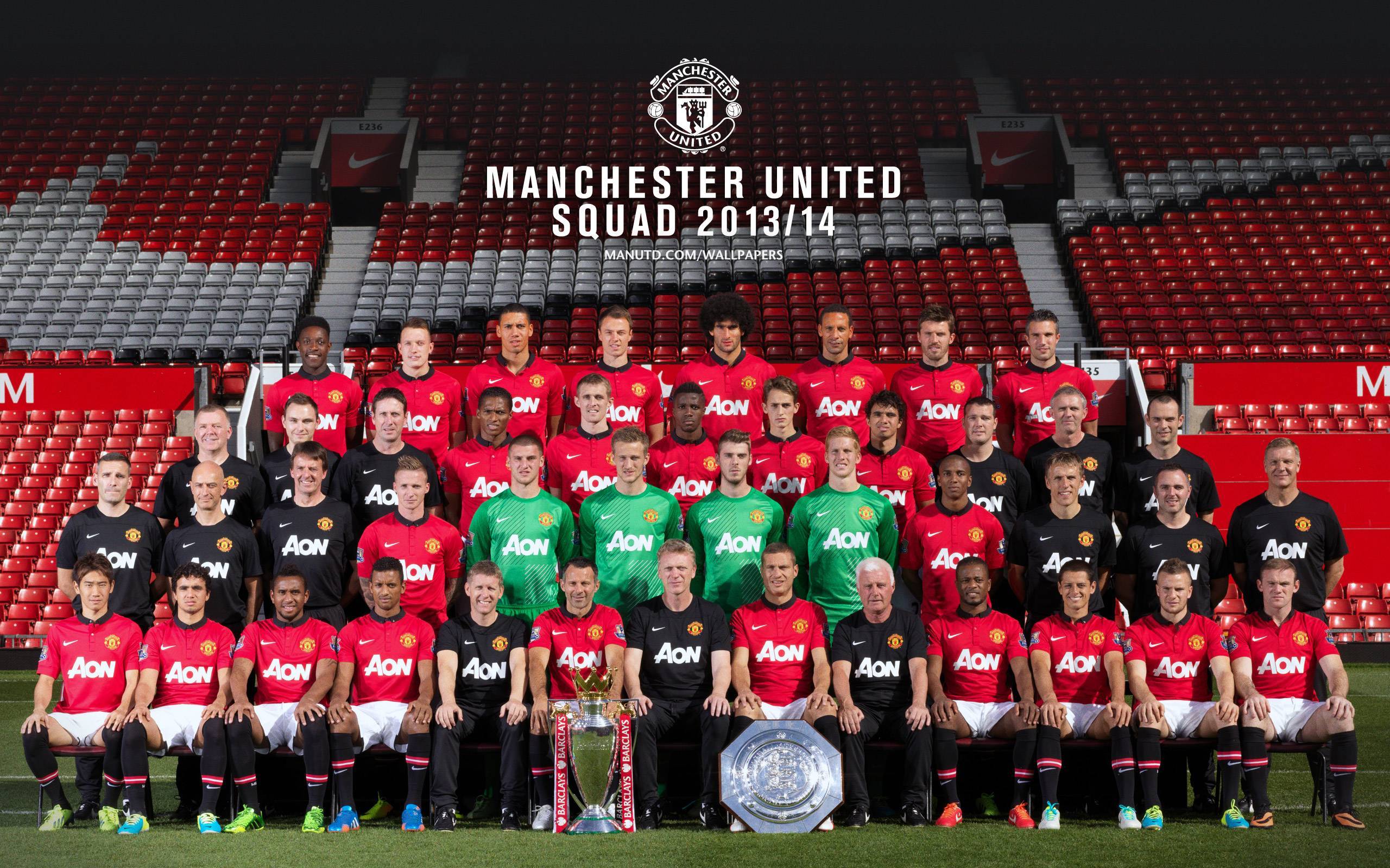 Manchester United Full Squad 2017 - HD Wallpaper 