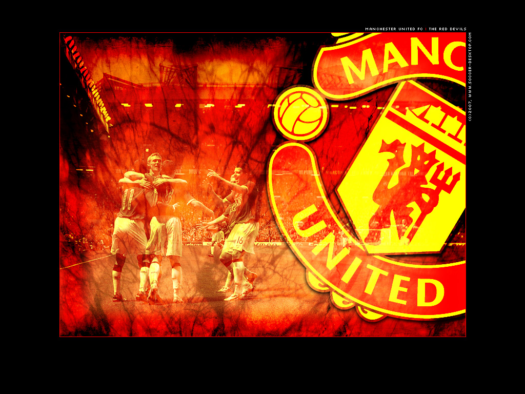 Download Man Utd Wallpaper Image1024 Original Size - Fondos De Pantalla Del Manchester Unite - HD Wallpaper 