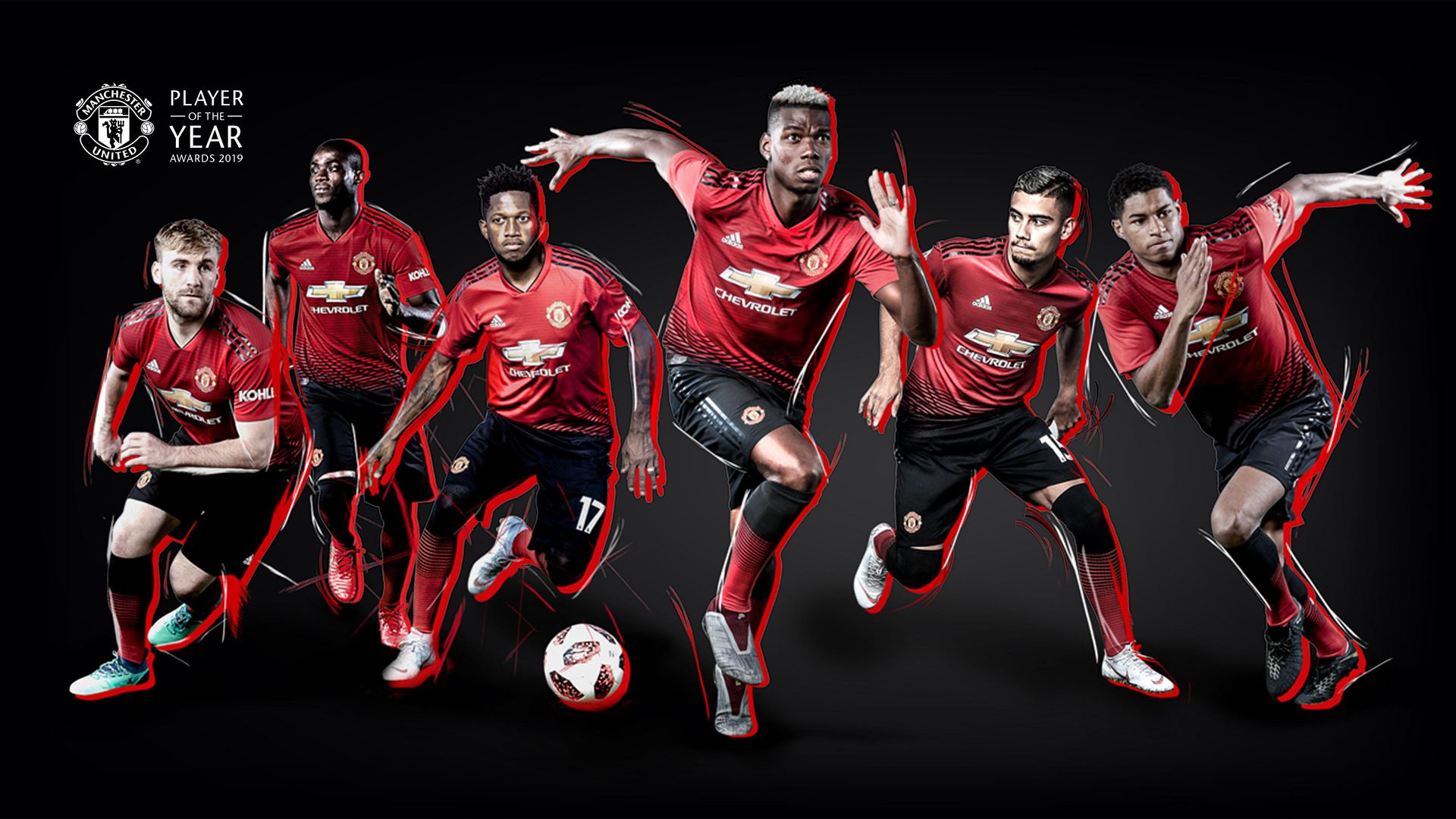 Man United Players 2019 - HD Wallpaper 