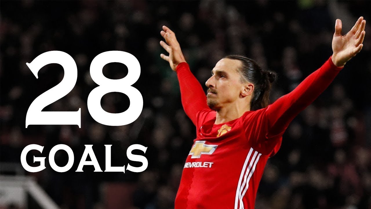 Zlatan Ibrahimovic Man United - HD Wallpaper 