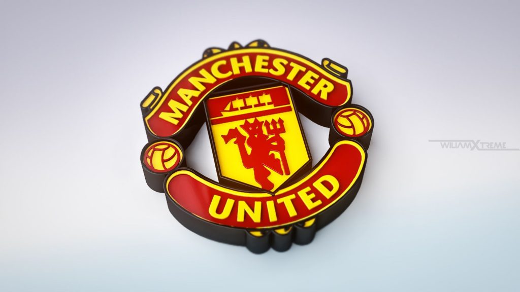 Manchester United Logo Wallpapers Free Download - Manchester United Logo Wallpaper 2017 - HD Wallpaper 