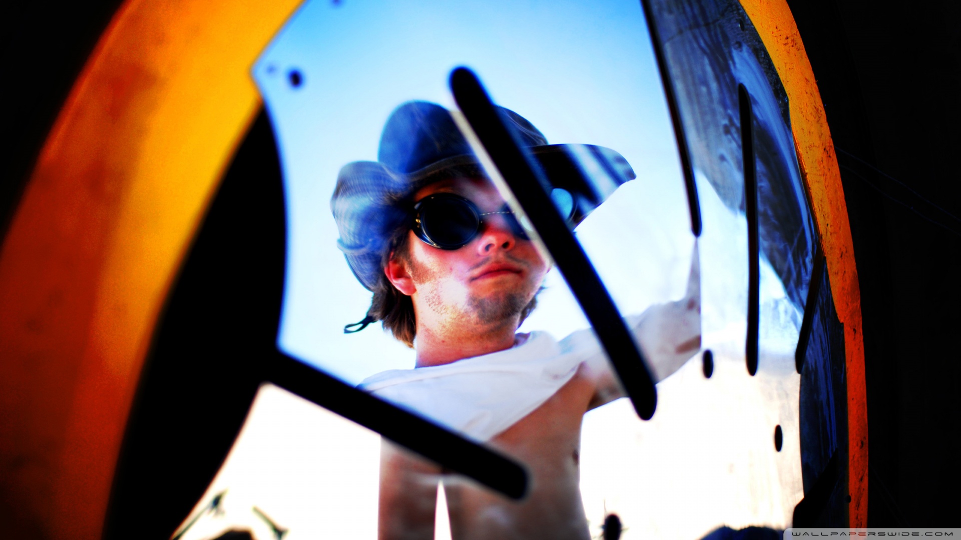 Burning Man Festival 2008 Black Rock Desert Nevada - Wallpaper - HD Wallpaper 