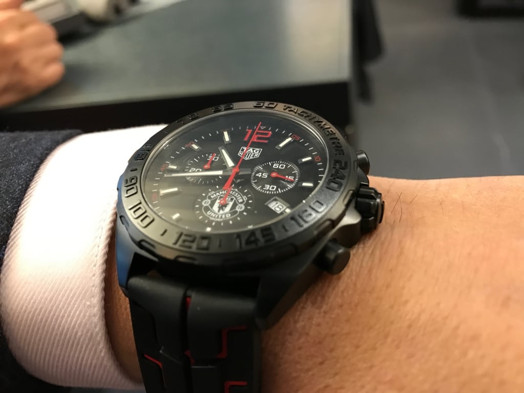 Tag Heuer Formula 1 Manchester United - HD Wallpaper 