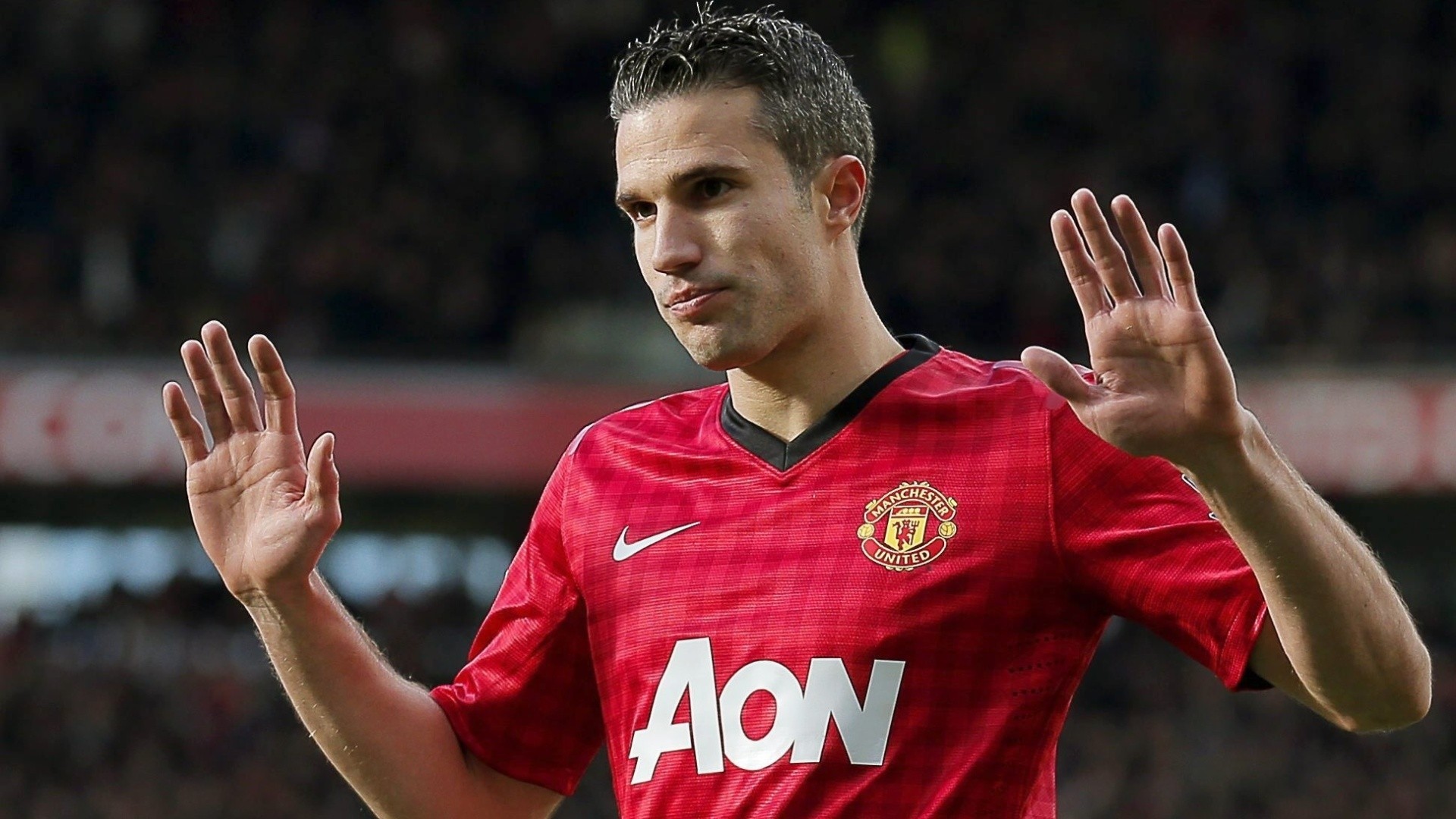 Robin Van Persie Manchester United - HD Wallpaper 