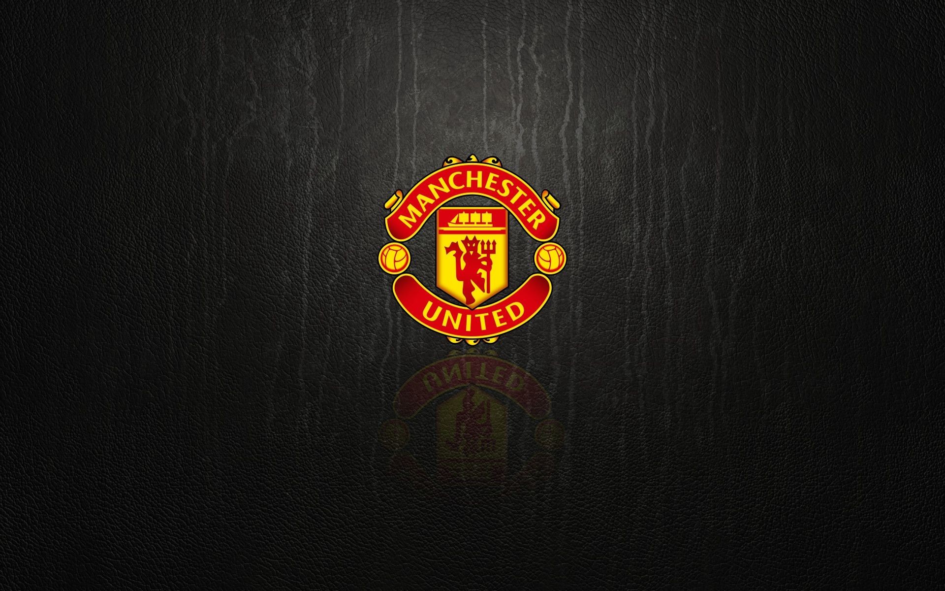 Man United Wallpaper - Manchester United Falling Logo - HD Wallpaper 