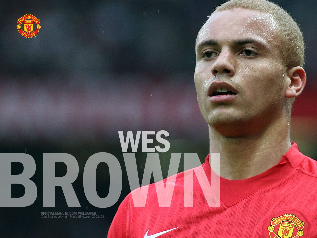 Manchester United First Team Squad Wallpaper - Wes Brown Manchester United - HD Wallpaper 