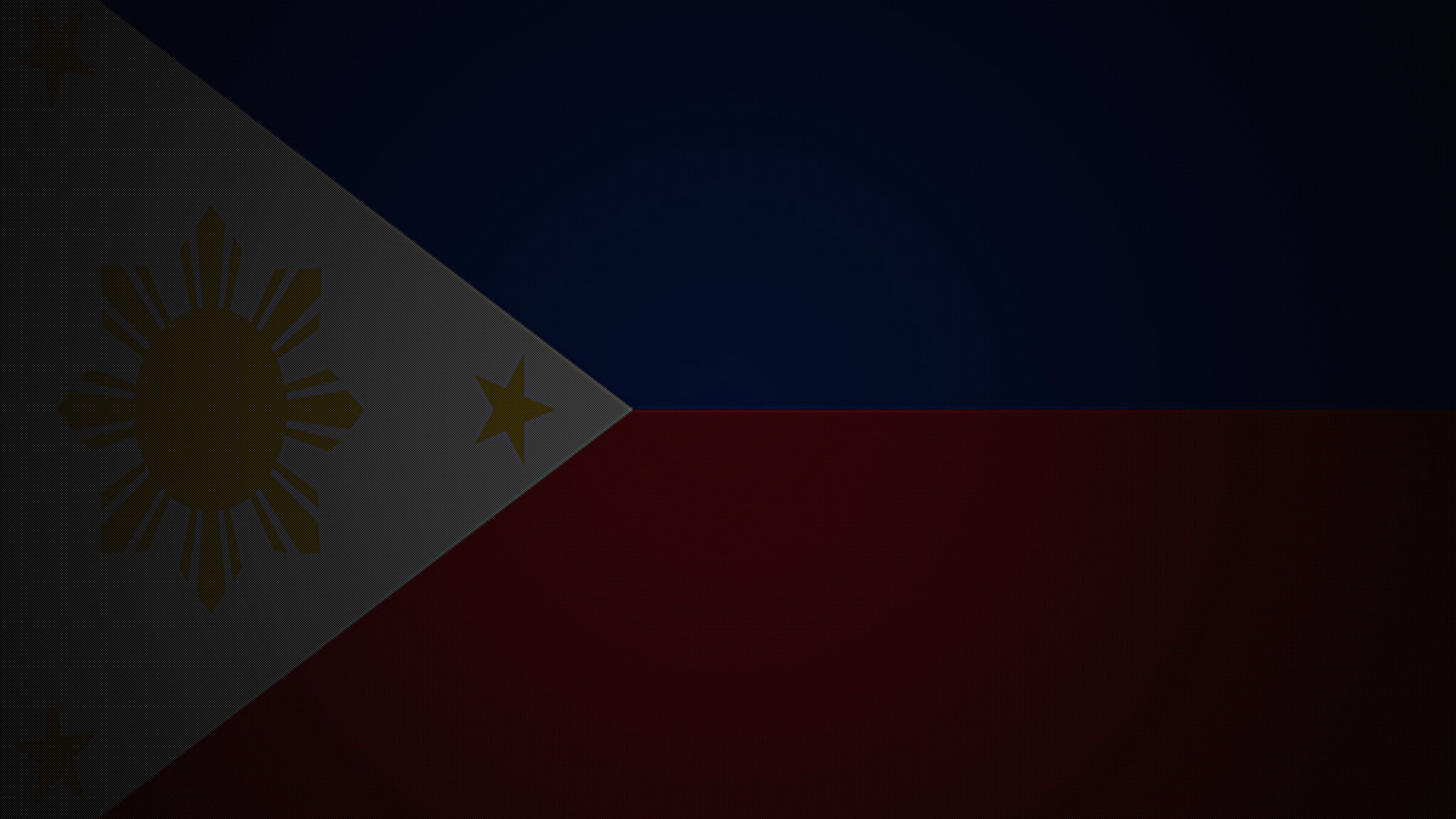 Philippines Dark Flags Share Wallpaper - Philippine Flag Black Background - HD Wallpaper 