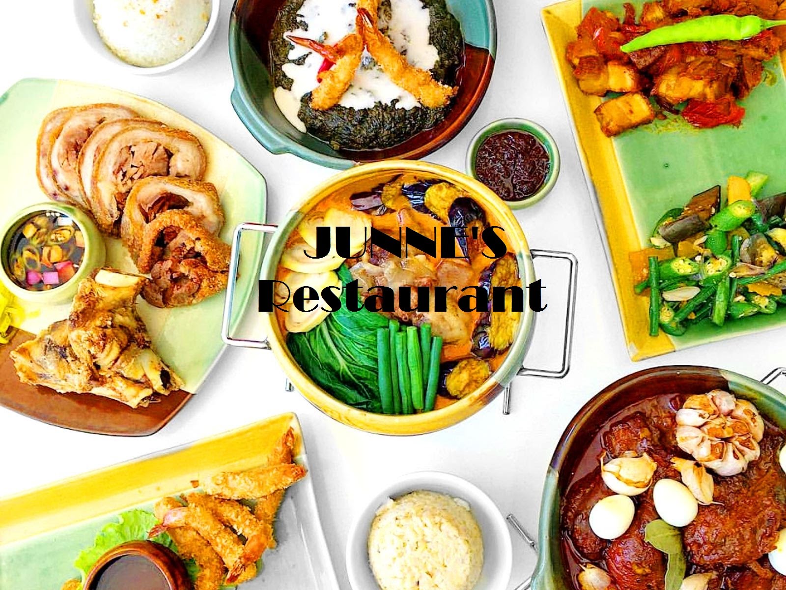 Philippine Food Flatlay - HD Wallpaper 