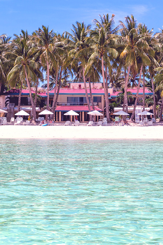 Philippines Boracay Wallpaper - Seaside Resort - HD Wallpaper 
