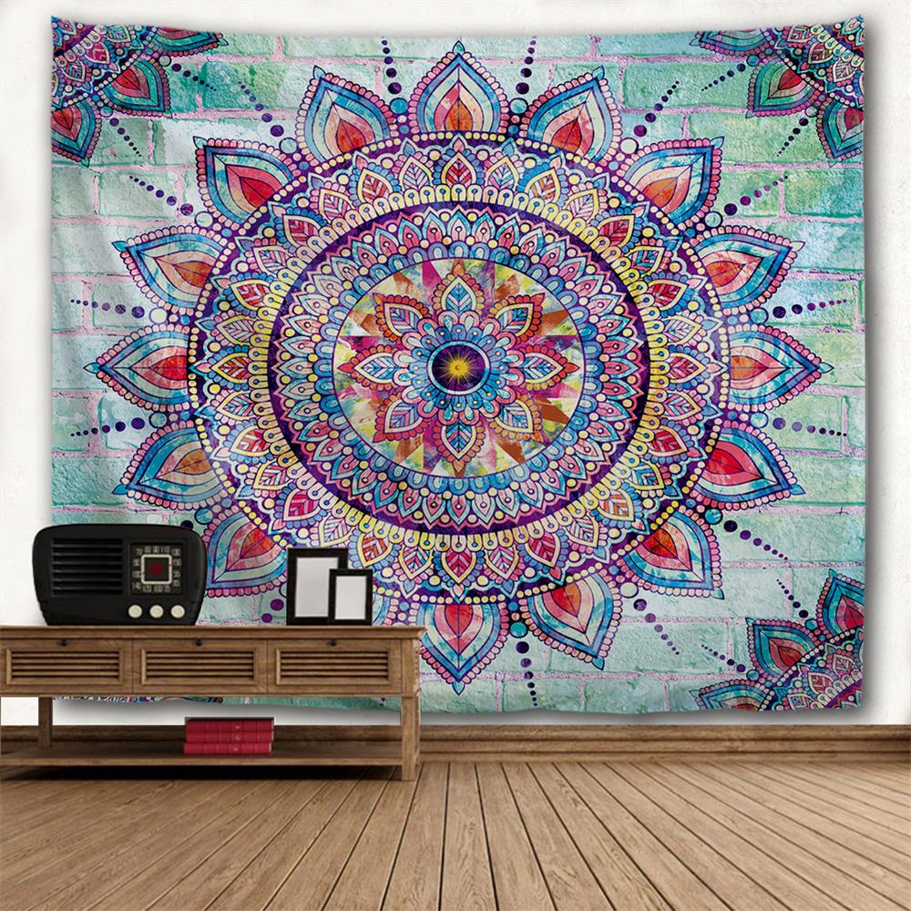 Web Celebrity Mandala 3d Printing Home Wall Hanging - Tapestry - HD Wallpaper 