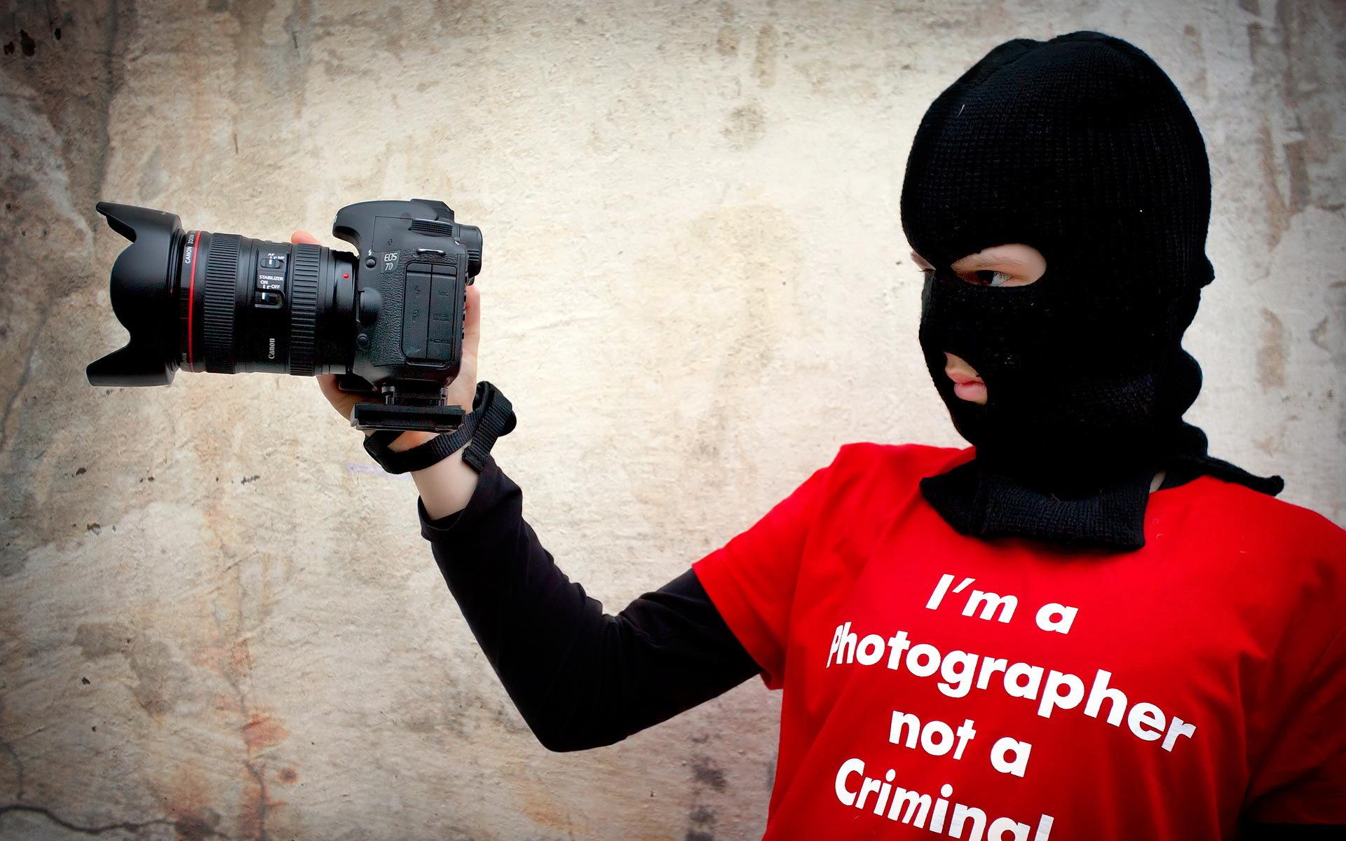 Hd Creative Camera Photography Mask Mood Sadic Text - Photography Creative Photography Camera - HD Wallpaper 