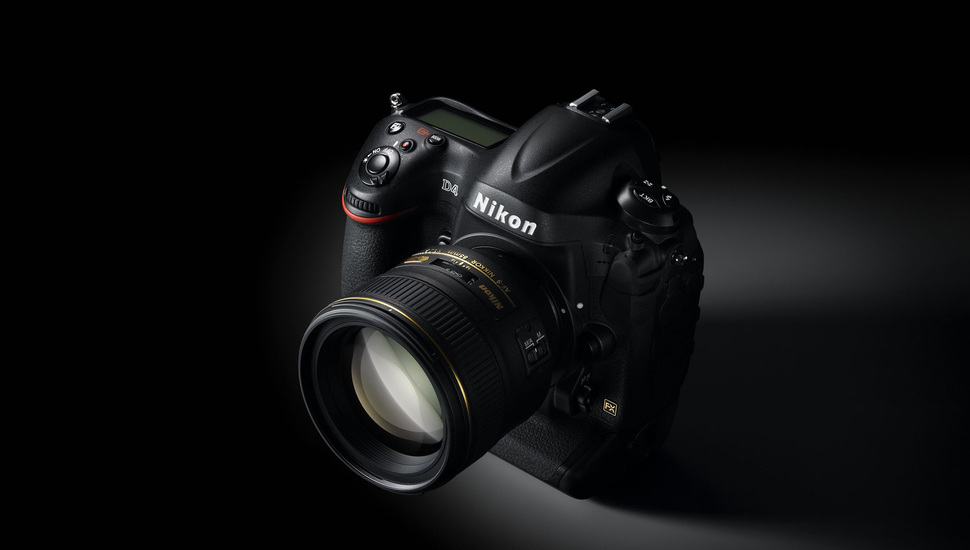 D4, The Camera, Nikkor, Lens, Nikon Desktop Background - Nikon Camera Black Background - HD Wallpaper 