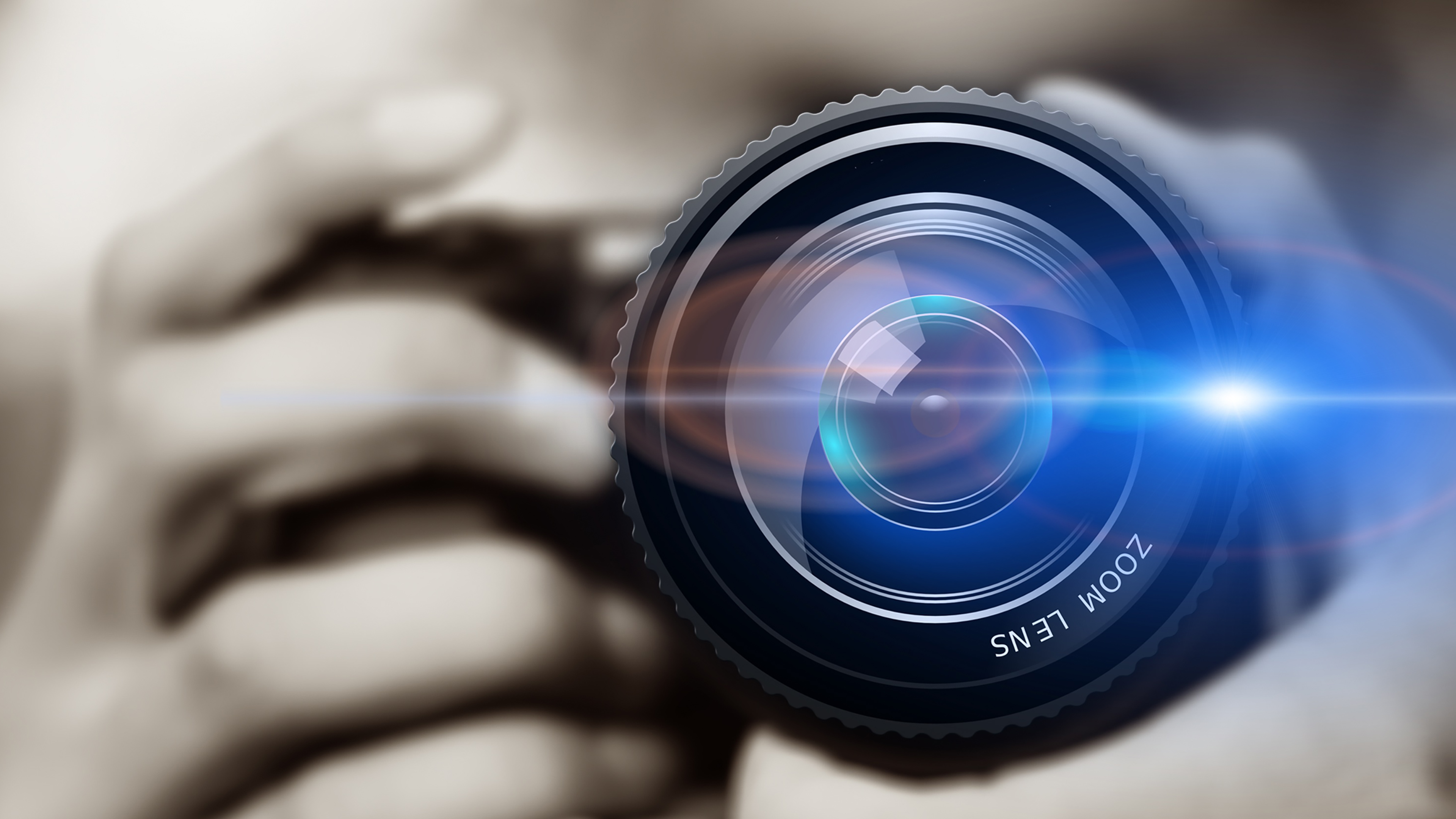Photograper Zoom Lens 4k - Camera Lens Full Hd - HD Wallpaper 