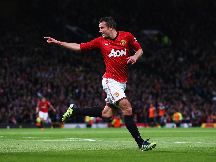 Wallpaper Robin Van Persie, Manchester United, Football, - Van Persie Man Utd - HD Wallpaper 