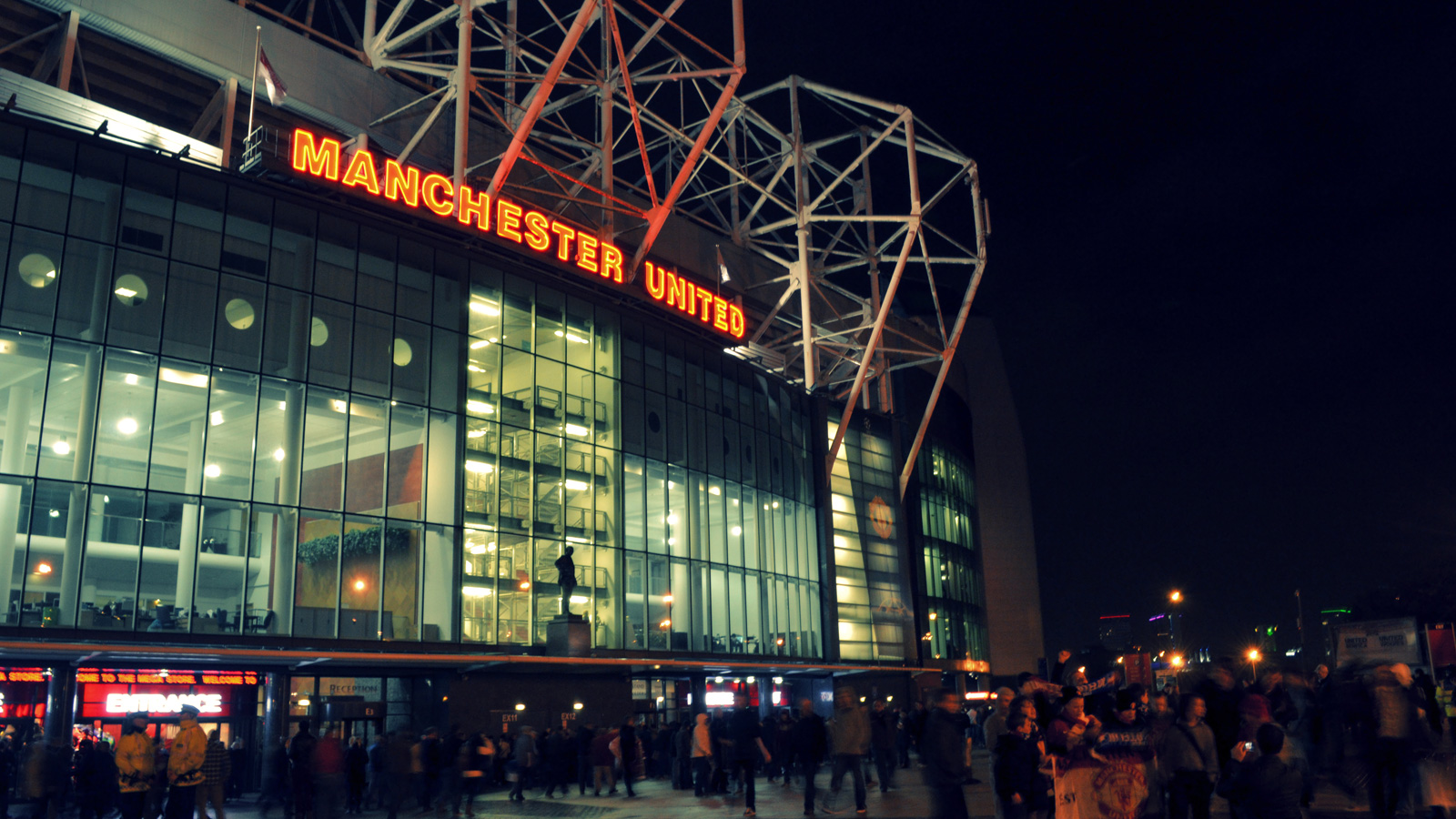 Old Trafford Stadium - Old Trafford - HD Wallpaper 