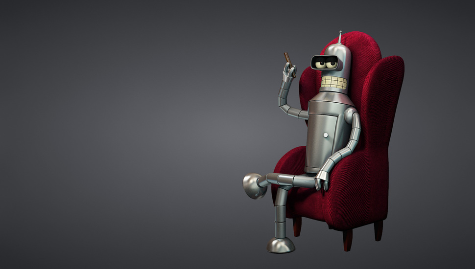 Futurama, Futurama, Baa Nder A Bender Rodri Ges Desktop - Bender - HD Wallpaper 