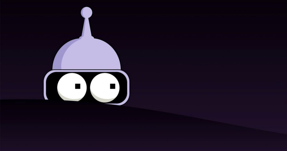 Wallpaper Robot Futurama Bender Images For Desktop - Bender - HD Wallpaper 