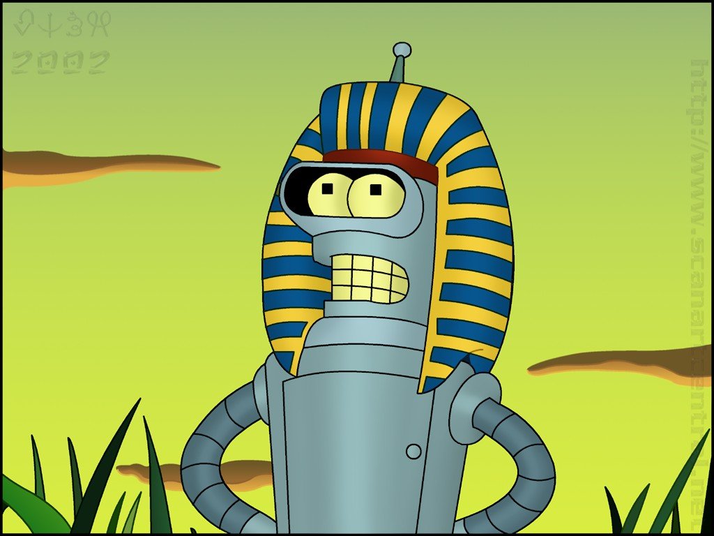 Free Bender High Quality Wallpaper Id - Bender Pharaoh - HD Wallpaper 
