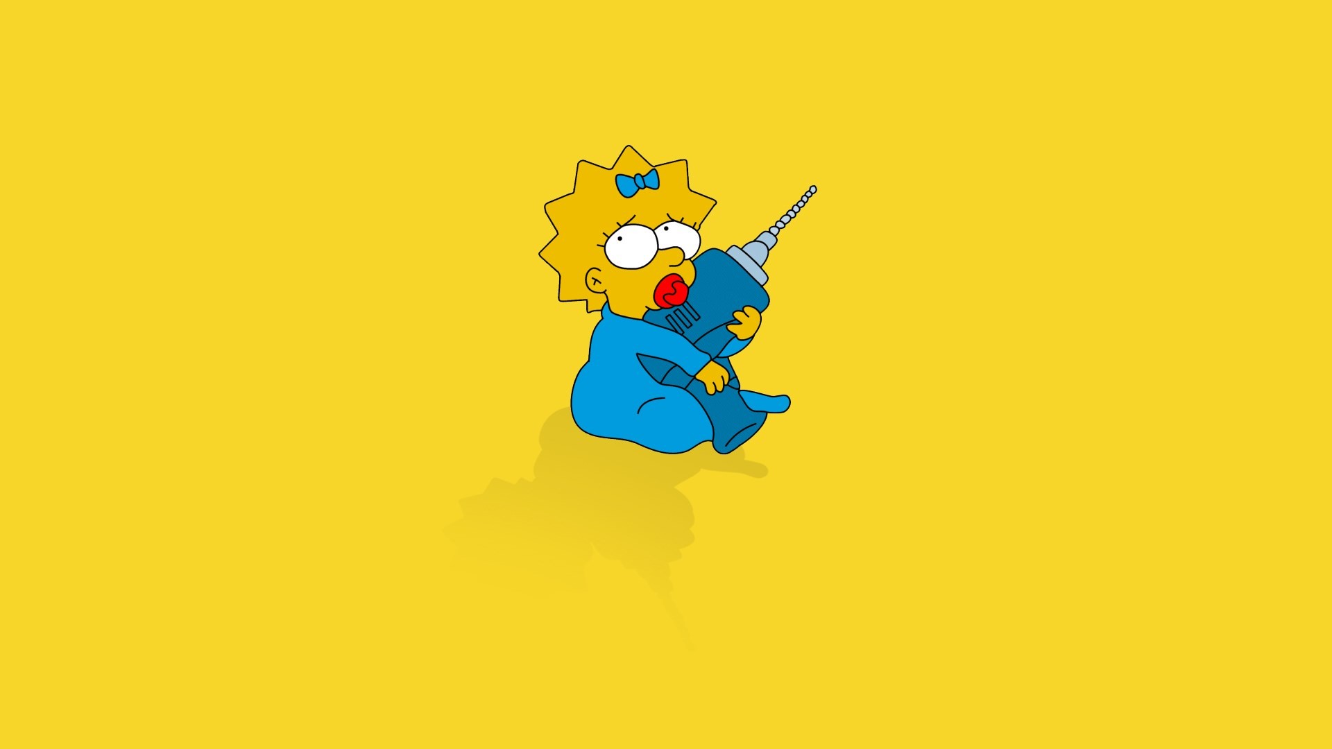 The Simpsons Wallpaper Hd Pack, 
 Data-src - Maggie Simpson Background - HD Wallpaper 