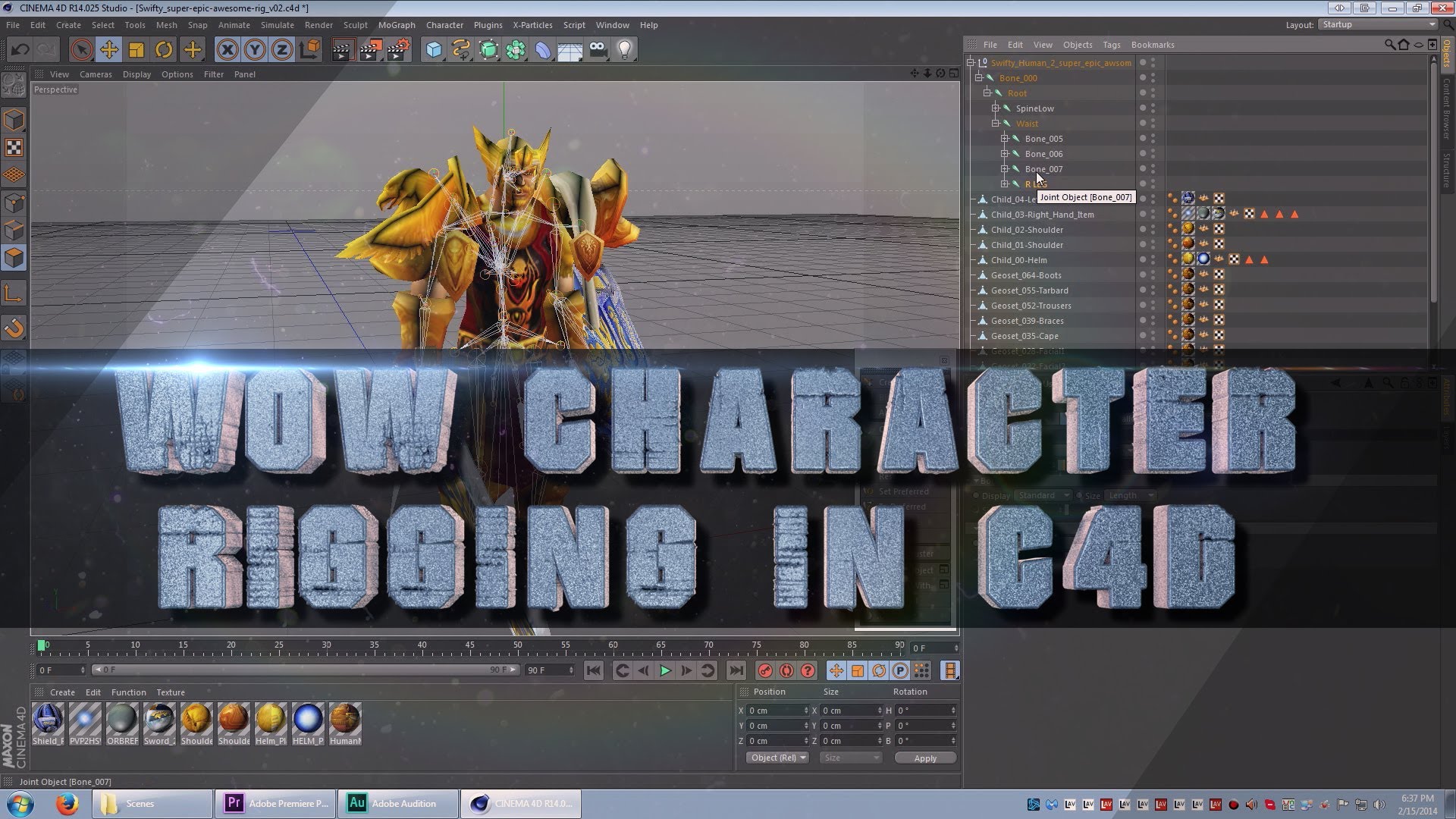 Rigging Wow Characters In C4d & Wmv Tutorial By Psynaps - Pc Game - HD Wallpaper 