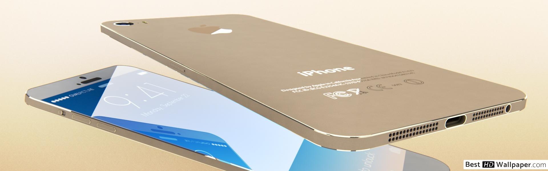 Iphone 7 Concept Green - HD Wallpaper 