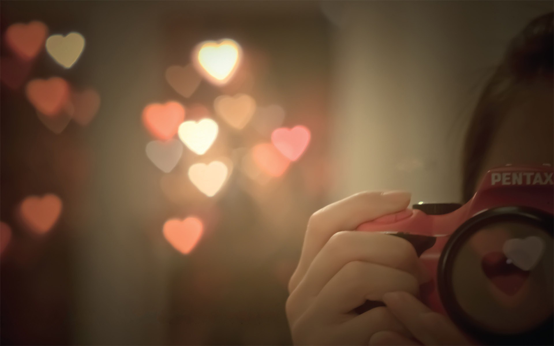 Camera, Photography, And Hearts Image - Gujarati Love Status - HD Wallpaper 