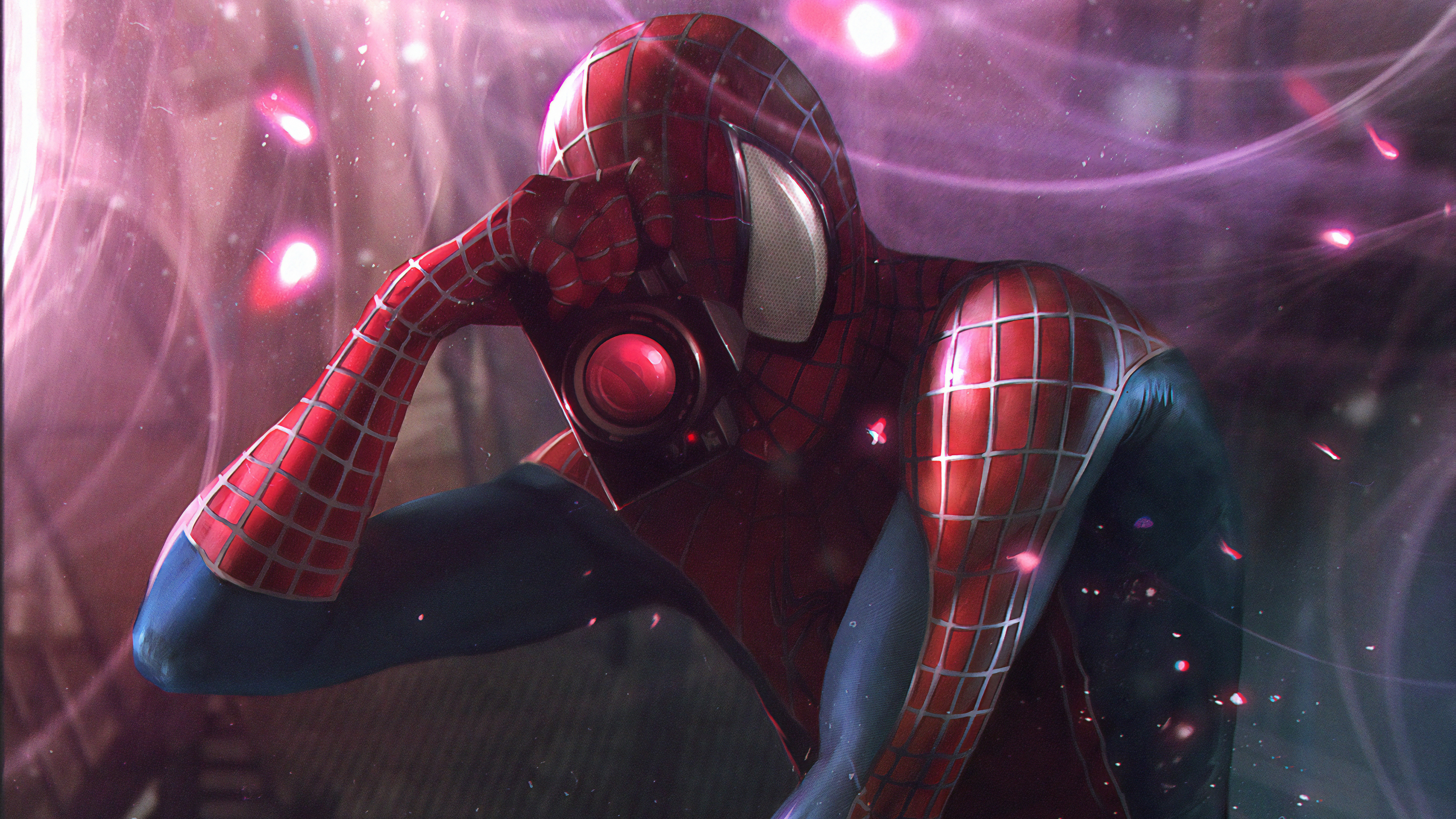 Spider Man With Camera - HD Wallpaper 