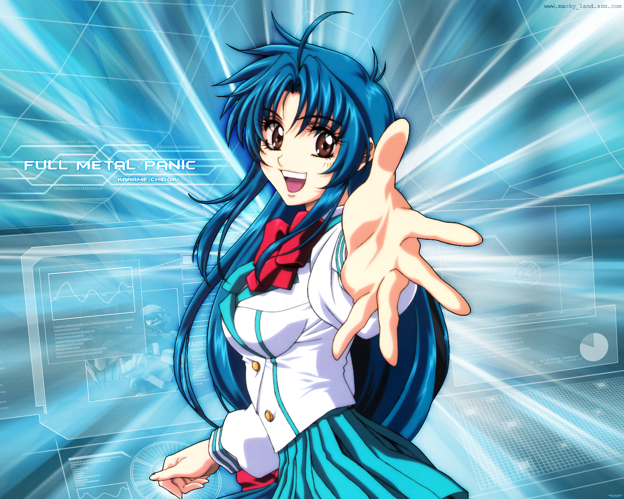 Full Metal Panic Wallpaper - Full Metal Panic Ovas - 1280x1024