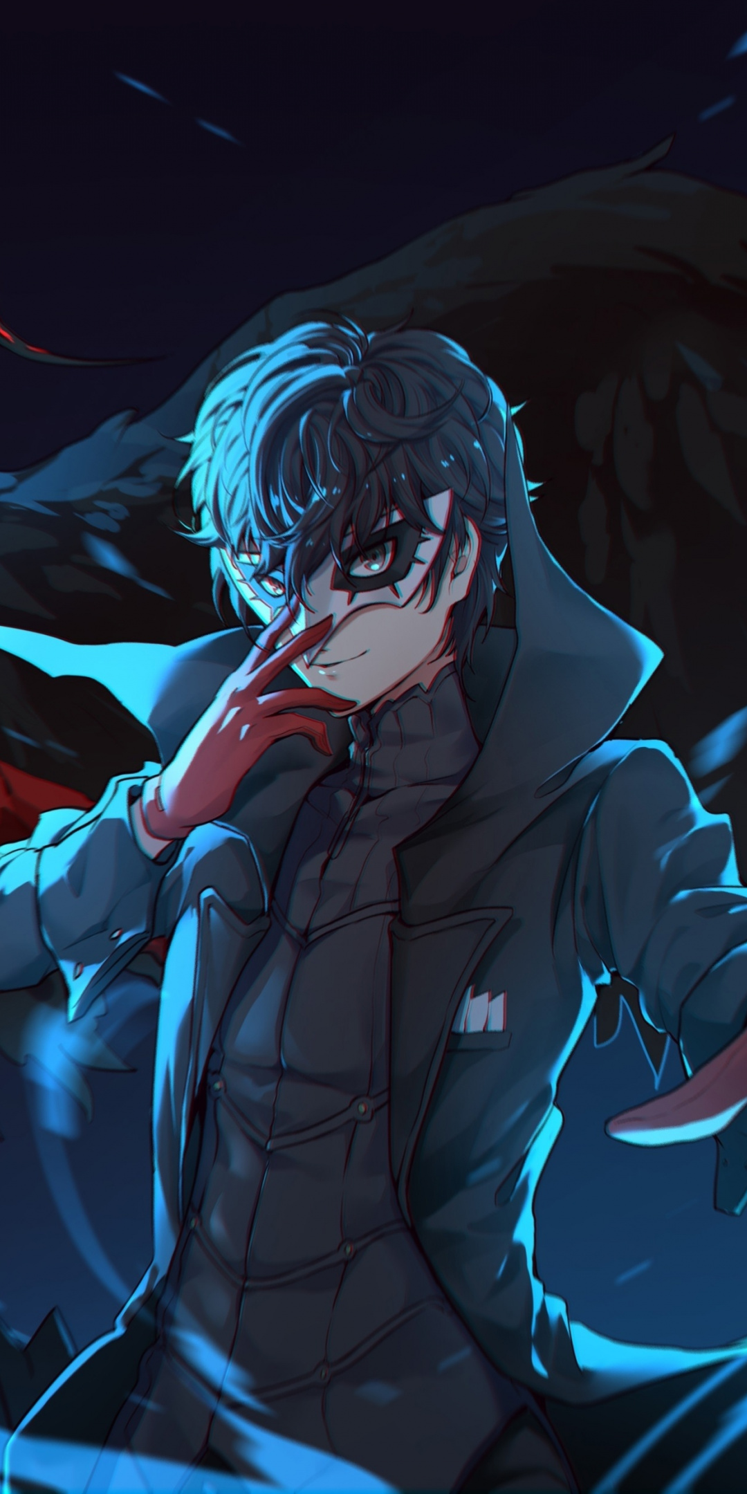 Akira Kurusu, Anime, Persona 5, Art, Wallpaper - HD Wallpaper 