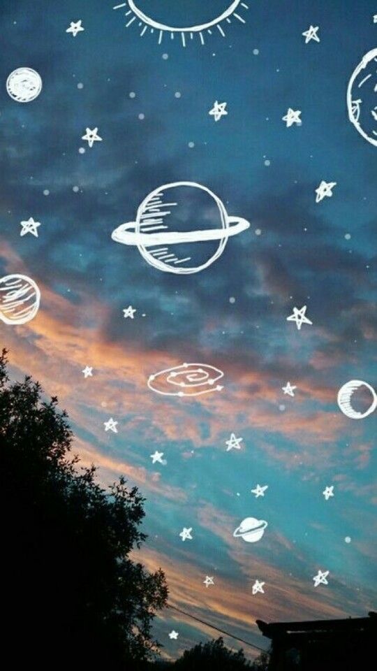 Iphone Aesthetic Wallpaper Space - HD Wallpaper 