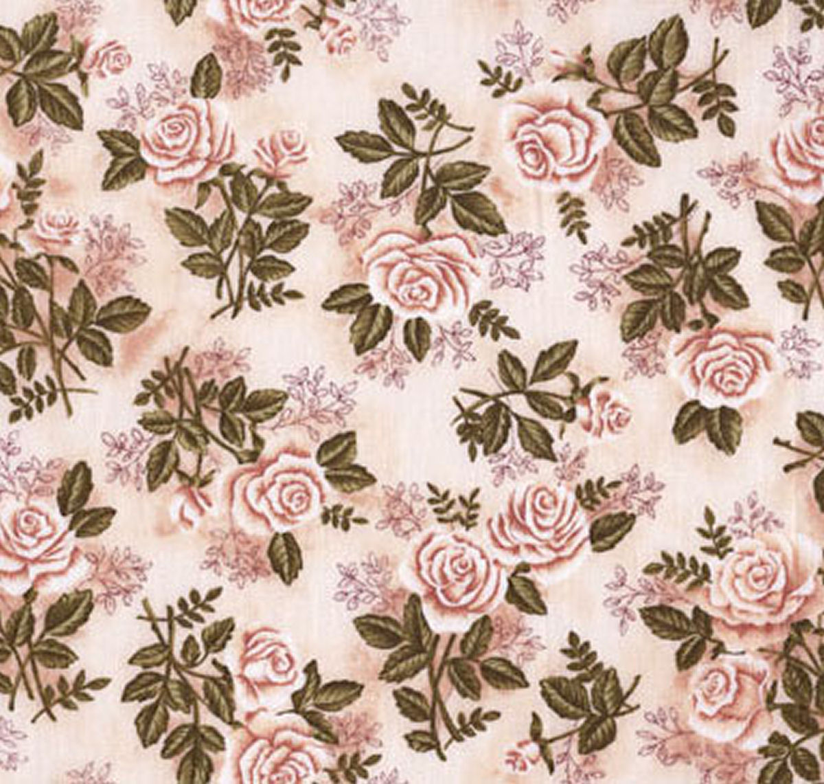 Floral Wallpaper Designs For Bedroom Print A Wallpaper - Garden Roses - HD Wallpaper 
