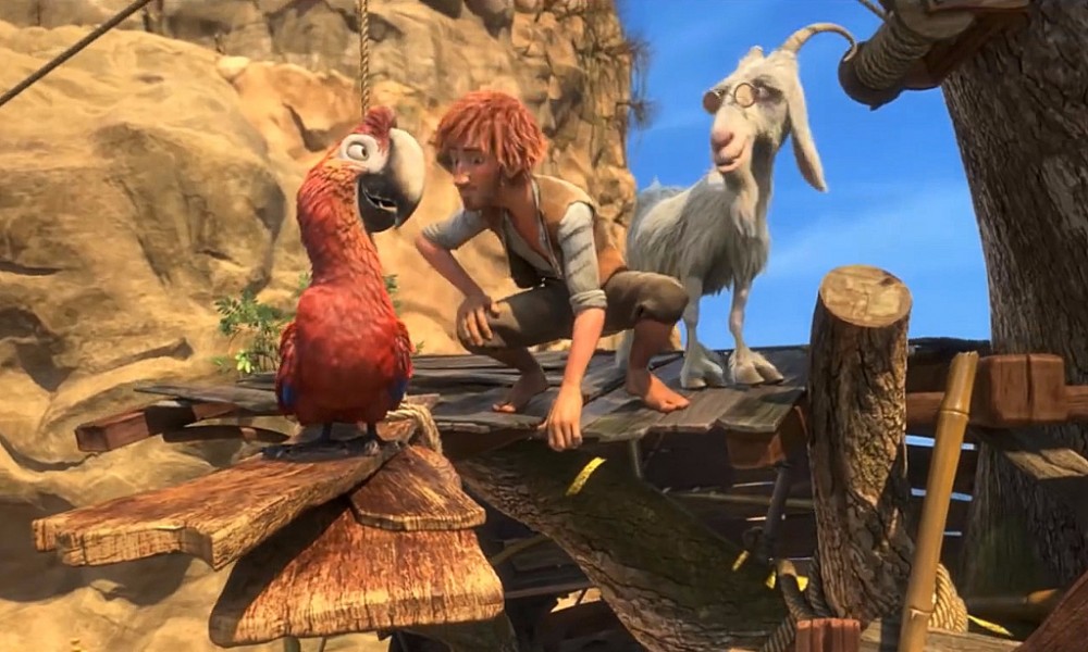 Robinson Crusoe Animation Movie - HD Wallpaper 