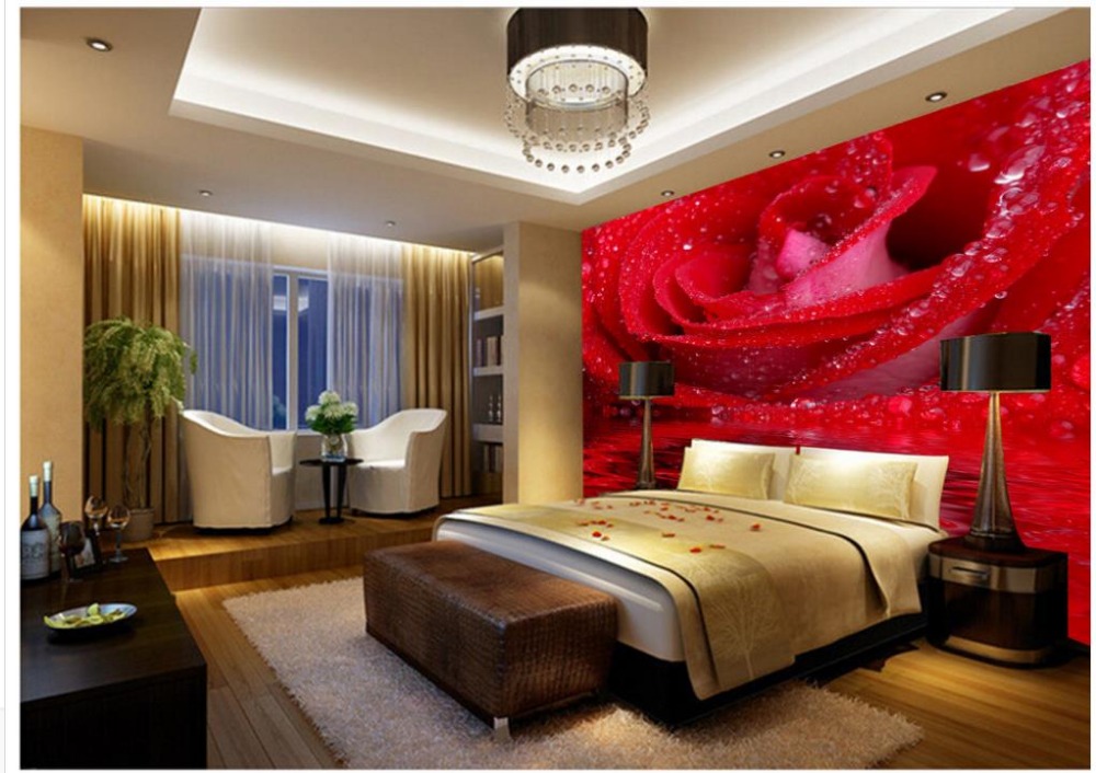 Rose Wallpaper For Bedroom - HD Wallpaper 