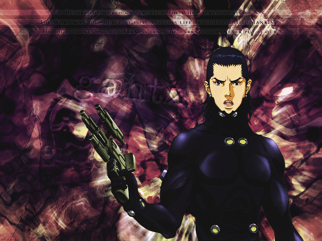 Hiroya Oku, Gonzo, Gantz, Masaru Katou Wallpaper 
	style - Gantz - HD Wallpaper 