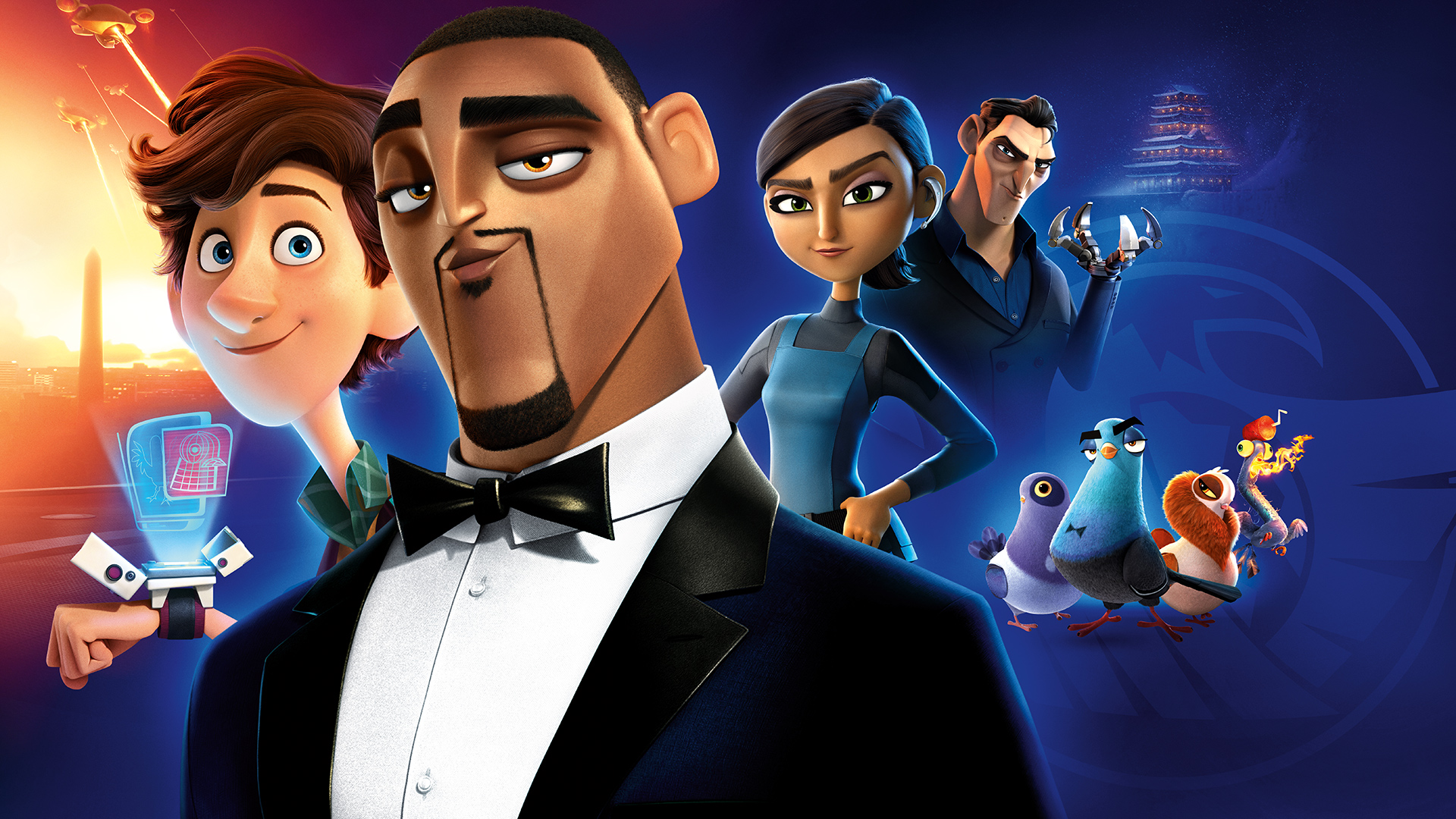 Spies In Disguise Movie Wallpaper - Spies In Disguise Movie - HD Wallpaper 