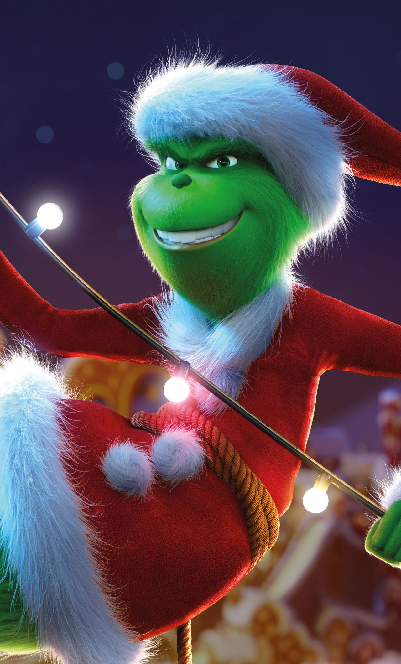 Grinch 2018 Santa - HD Wallpaper 